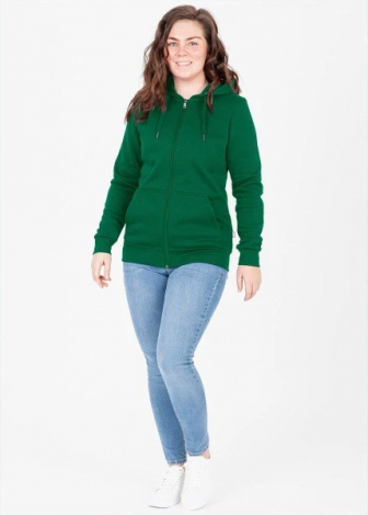 Худи женское Jako ORGANIC зеленое C6820-260