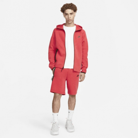 Толстовка Nike M NK TCH FLC FZ WR HOODIE красная FB7921-672