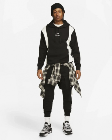 Худі Nike M SW SW AIR PO HOODY FLC BB чорно-біле FN7691-010