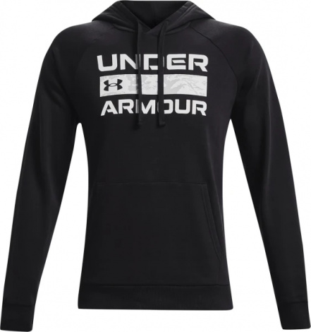 Худі Under Armour RIVAL FLEECE SIGNATURE BOX HOODIE чорне 1366363-001