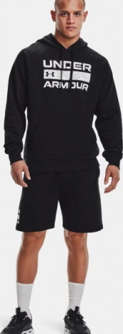 Худі Under Armour RIVAL FLEECE SIGNATURE BOX HOODIE чорне 1366363-001