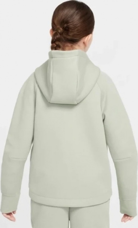 Толстовка підліткова Nike TECH FLEECE світло-зелена FD2979-370