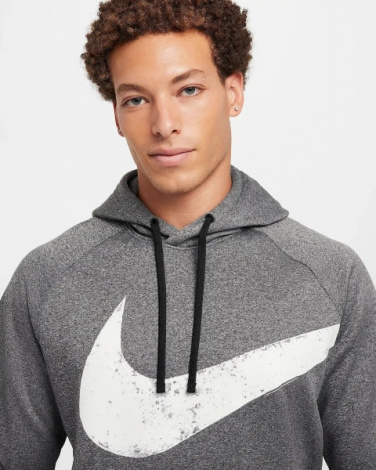 Худі Nike TF HOODIE SWOOSH PO сіра FZ1072-010