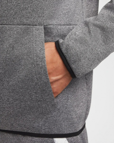 Худі Nike TF HOODIE SWOOSH PO сіра FZ1072-010