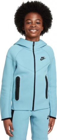 Толстовка підліткова Nike TECH FLEECE світло-блакитна FD3285-464