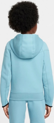 Толстовка підліткова Nike TECH FLEECE світло-блакитна FD3285-464