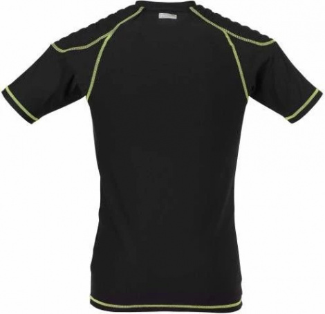 Футболка для воротаря Uhlsport PROTECTION UNDERWEAR SHORTSLEEVE чорно-жовта 1005563 01