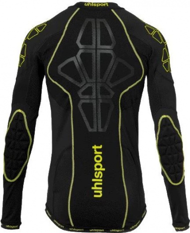 Воротарська термокофта Uhlsport BIONIKFRAME BASELAYER чорно-жовтий 1005636 01