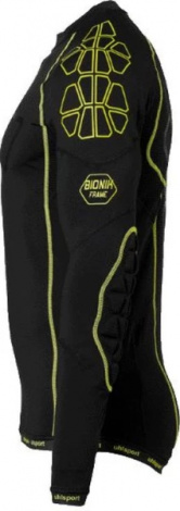 Воротарська термокофта Uhlsport BIONIKFRAME BASELAYER чорно-жовтий 1005636 01