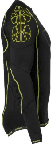 Воротарська термокофта Uhlsport BIONIKFRAME BASELAYER чорно-жовтий 1005636 01