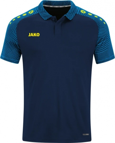 Поло детское Jako PERFORMANCE темно-сине-желтое 6322-908