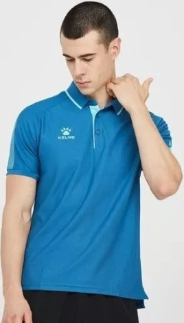 Поло Kelme POLO MEN голубое 3891066.4012