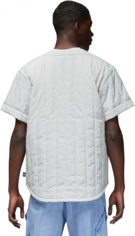 Рубашка Nike M J FLT HRTG BASEBALL TOP светло-серая FN4601-034