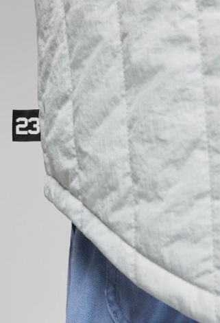 Рубашка Nike M J FLT HRTG BASEBALL TOP светло-серая FN4601-034