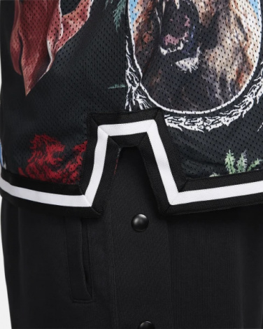 Рубашка Nike LJ M NK DF SS TOP черная FQ3070-010
