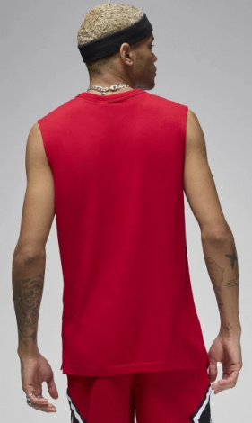 Майка Nike M J DF SPRT SLVLS TOP красная FN5856-687