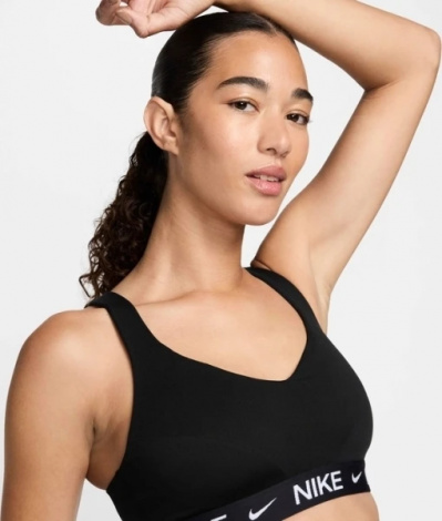 Топ женский Nike INDY HIGH-SUPPORT BRA черный FD1068-011