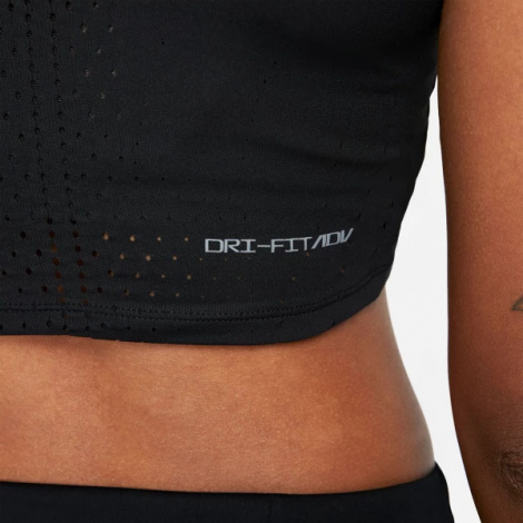 Топ жіночий Nike W NK DFADV AROSWFT CROP чорний DM8728-010