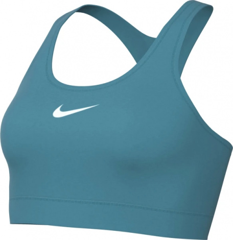 Топ женский Nike SWOOSH MEDIUM SUPPORT PADDED SPORTS BRA дымчато-синий DX6821-006
