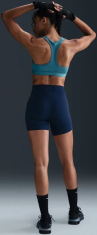 Топ женский Nike SWOOSH MEDIUM SUPPORT PADDED SPORTS BRA дымчато-синий DX6821-006