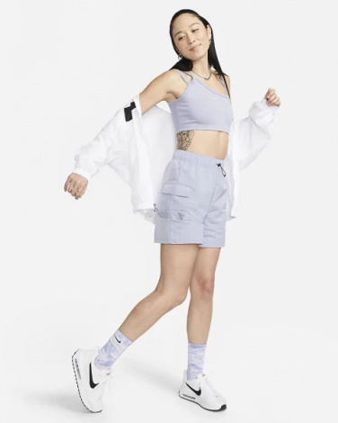 Топ женский Nike W NSW EVRDY MOD AYSM CROP TANK фиолетовый DV7926-519