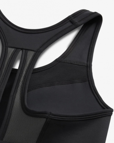 Топ женский Nike W NK DF SWSH HGH SPT BRA черный DX6815-010
