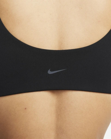 Топ женский Nike W NK DF ALATE ALL U BRA черный DV9855-010