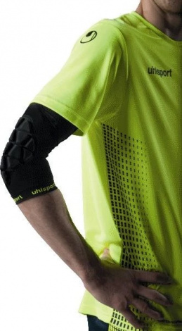 Налокітник Uhlsport BIONIKFRAME ELBOW PAD чорно-жовтий 1006966 01