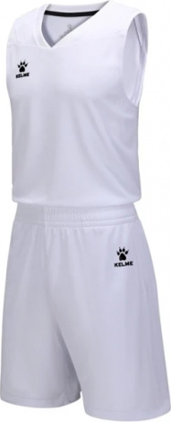 Комплект баскетбольной формы Kelme белый 8352LB1028.9100