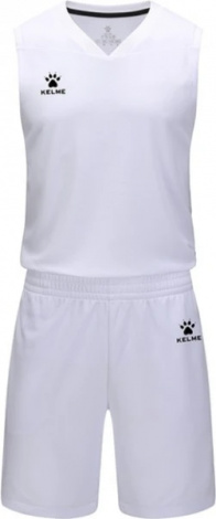 Комплект баскетбольной формы Kelme белый 8352LB1028.9100