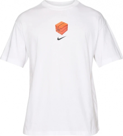 Футболка баскетбольная Nike MAX90 белая HQ0026-100