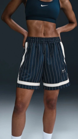 Шорты баскетбольные женские Nike FLY CROSSOVER темно-синие FZ5510-478