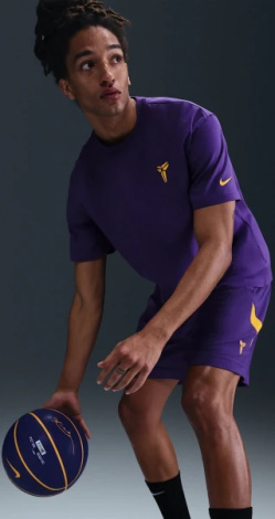 Футболка баскетбольна Nike KOBE BETTER MENTAL фіолетова HJ3318-504