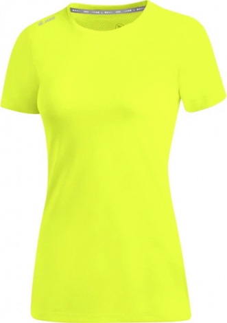 Футболка для бега женская Jako RUN 2.0 неоново-желтая 6175-03