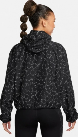 Куртка для бега женская Nike DRI-FIT RUNNING JACKET черная FB5321-010