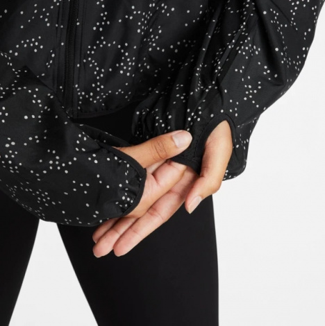 Куртка для бега женская Nike DRI-FIT RUNNING JACKET черная FB5321-010