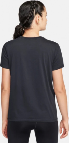 Футболка для бега женская Nike W NK DF TRAIL TEE черная FQ4987-010