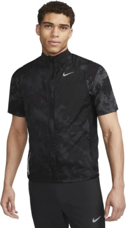 Жилетка для бега Nike M NK RPL RUN DVN VEST черная DX0847-010