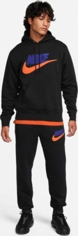 Спортивные штаны Nike CLUB BB JOGGER CHNL FUTURA черные FN3094-010