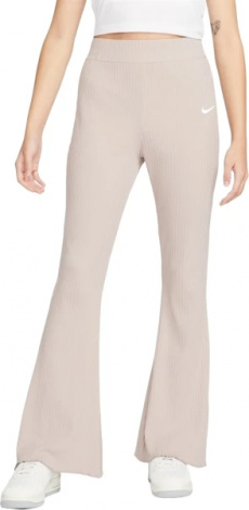 Спортивні штани жіночі Nike W NSW RIB JRSY PANT бежеві DV7868-272