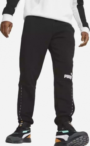 Брюки Puma Ess Block X Tape Sweatpants