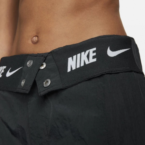 Спортивні штани жіночі Nike W NSW WVN OS PANT HR SW чорні FJ4934-010