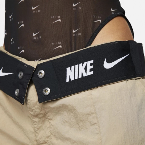 Спортивные штаны женские Nike W NSW WVN OS PANT HR SW бежевые FJ4934-247