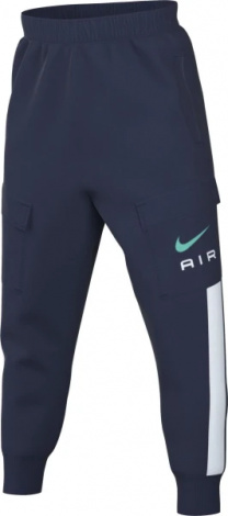 Спортивні штани Nike S AIR CARGO PANT FLC BB темно-сині FN7693-410