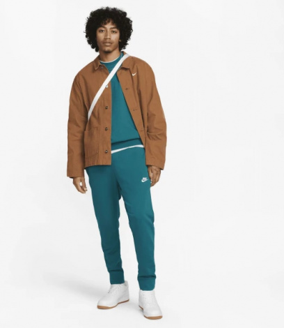 Спортивні штани Nike CLUB JGGR FT зелені BV2679-381