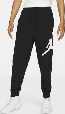 Спортивные штаны Nike AIR JORDAN JUMPMAN LOGO FLEECE черные DA6803-010