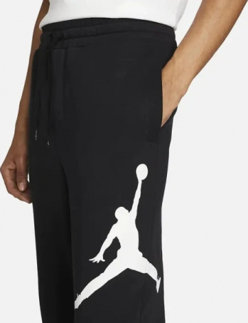 Спортивные штаны Nike AIR JORDAN JUMPMAN LOGO FLEECE черные DA6803-010