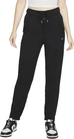 Спортивные штаны женские Nike NS MDRN FLC FT HR PANT черные DV7800-010