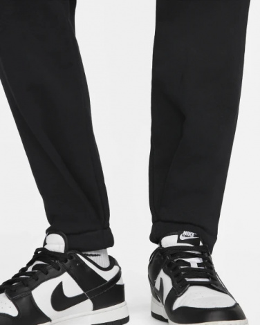 Спортивные штаны женские Nike NS MDRN FLC FT HR PANT черные DV7800-010