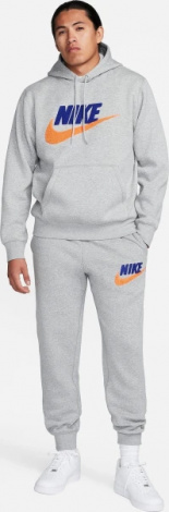 Спортивні штани Nike CLUB BB JOGGER CHNL FUTURA сірі FN3094-063